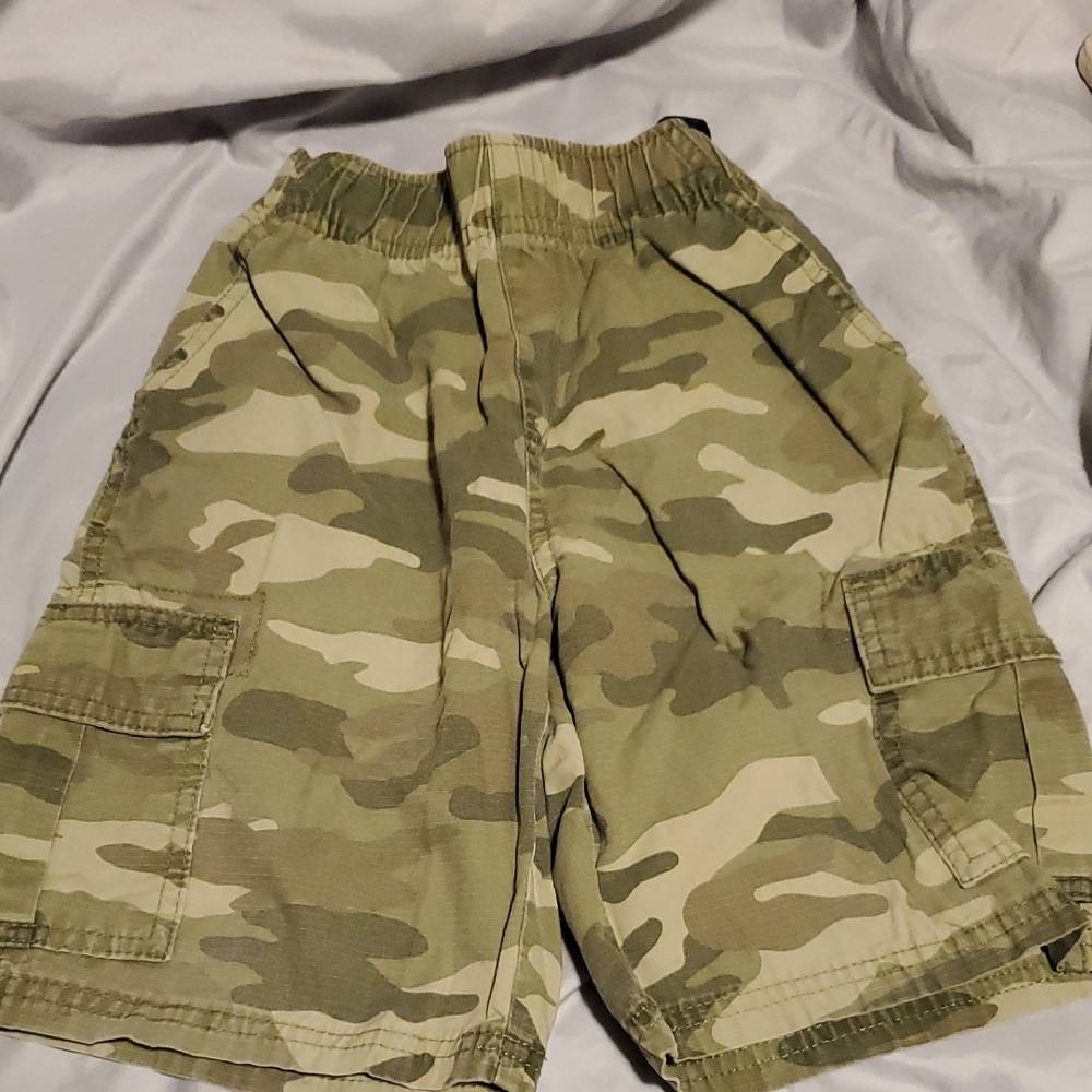 Place Olive Green Cargo Shorts
